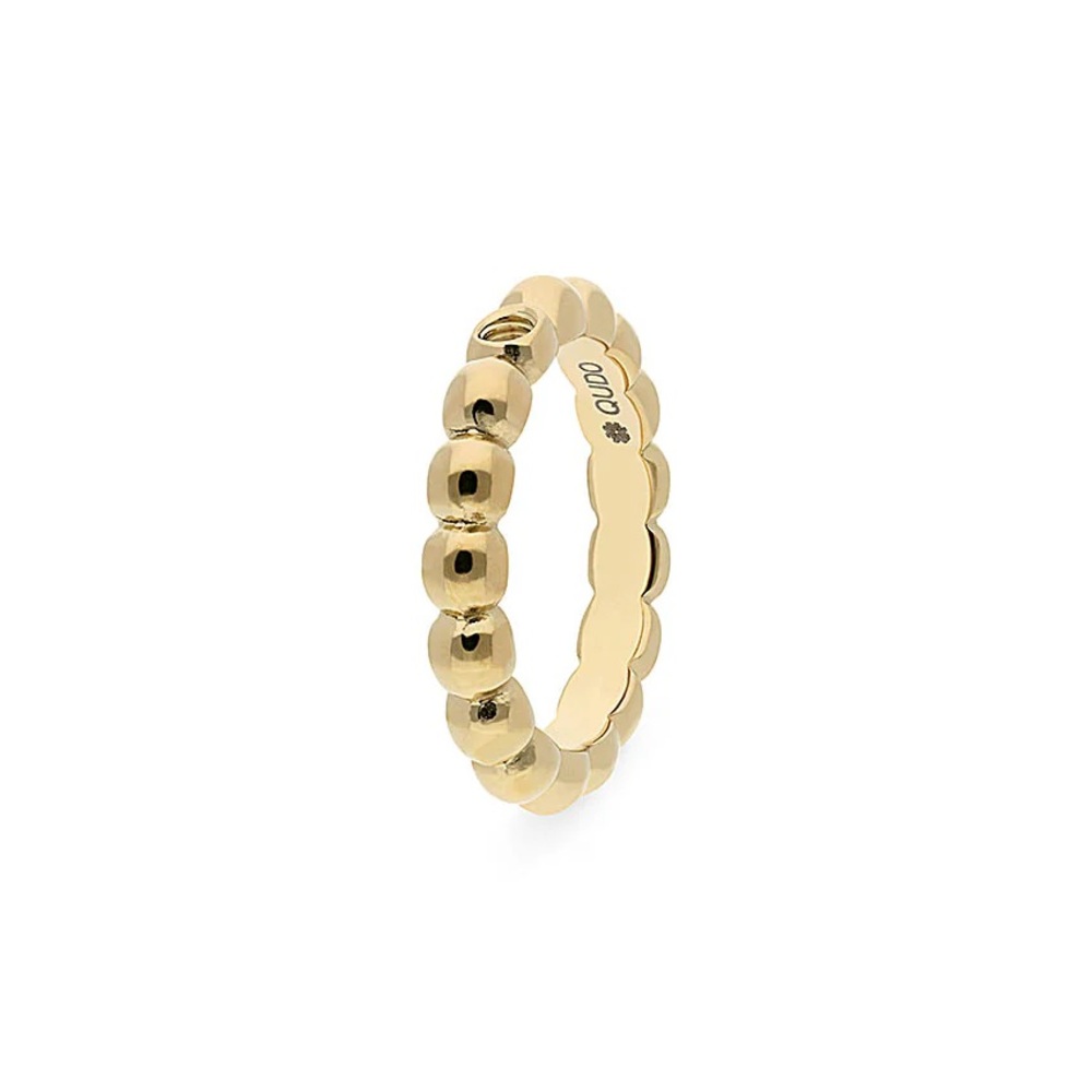 Qudo Veroli Ring in Gold